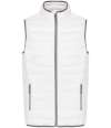 KB6113 K6113 Kariban Lightweight Padded Bodywarmer White colour image